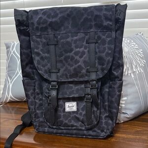 Herschel Supply Company Patterned Black Backpack